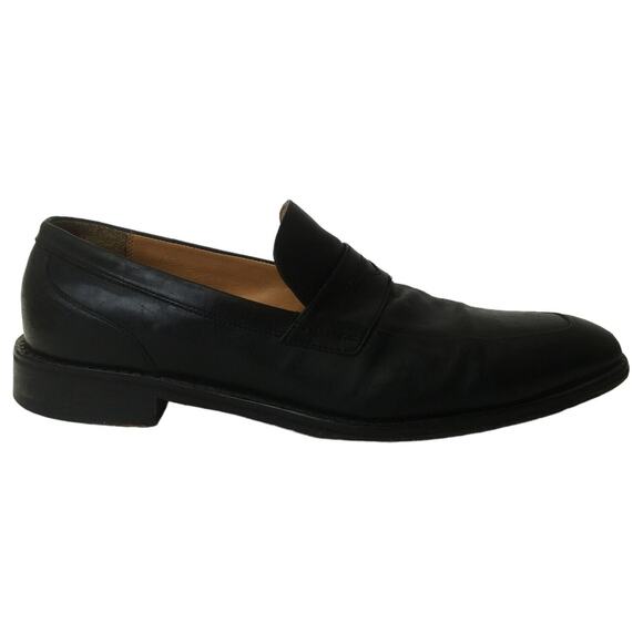 Cole Haan Dress Shoes Mens 11.5 M Leather Martino Penny Loafers Toe Black main image 9